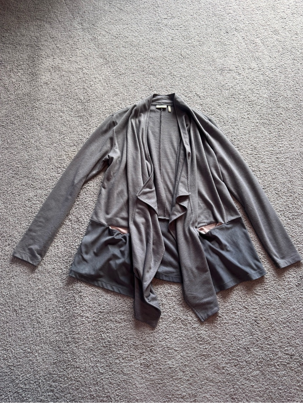 Grey Logo Lounge Cardigan
